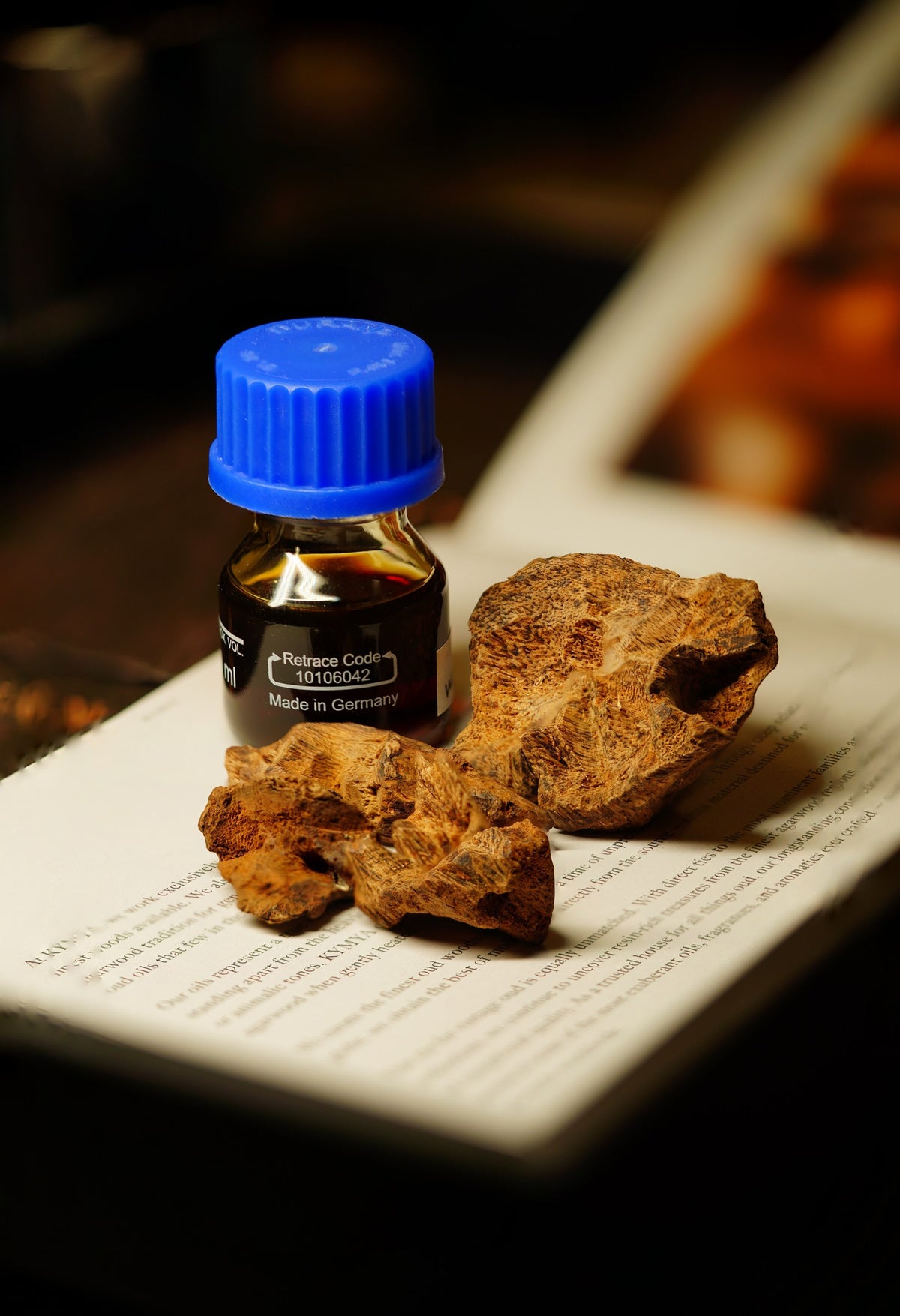 Collector grade Silani oud wood with oud oil